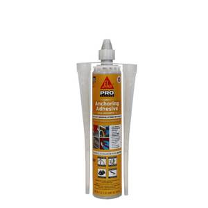 lot 4013 image: SIKA AnchorFix-2 Super Strength Anchoring Adhesive - Two-Component System for Threaded Rods in Concrete, 10.1 fl. oz - Fast Curing, Solvent-Free, High Load Capacity
