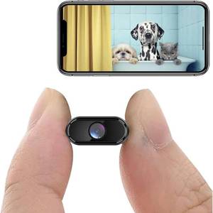 lot 4054 image: Spy Camera 1080P Indoor Hidden Camera Wireless, Mini Cameras, Home Security Cameras with Motion Detection, Night Vision, App Control Door SpyCam X7