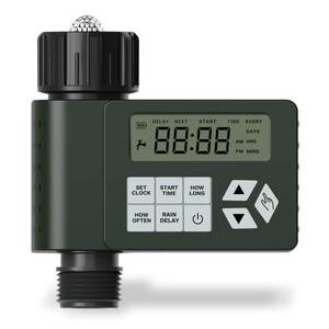 lot 4371 image: Hose Faucet Water Timer for Outdoor Garden, Ortis Programmable Sprinkler Timer with Rain DelayManualAutomatic Mode, IP67 Leak-Proof Design for Lawn Yard, 1 Outlet