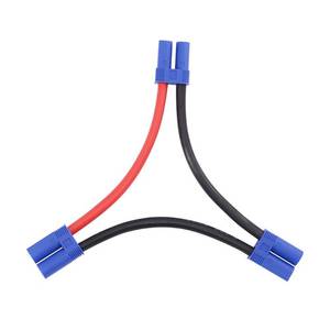lot 4400 image: BDHI 1pc EC5 Series Connector with 10awg WireSeries Battery Adapter 10awg 4inch for LosiE-Flite(B101-1)