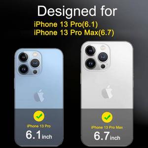 lot 4422 image: Ferilinso Designed for iPhone 13 Pro Max Camera Lens Protector, Designed for iPhone 13 Pro Camera Lens Protector, 3 Pack 9H Tempered Glass, Night Shooting Mode, high definition, Case Friendly