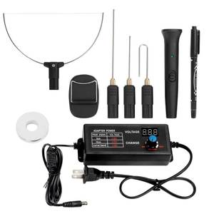 lot 4428 image: Foam Cutter Tool with Digital Voltage Controller, 100-240V 18W 4 in 1 Hot Foam Cutter Set with Marker Pen