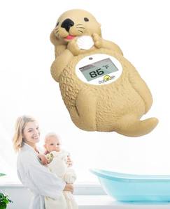 lot 4429 image: Digtal Baby Bath Thermometer for Infants Accurate Otter Bathtub Thermometer BPA Free Baby Bath Temperature Toy Easy to Use