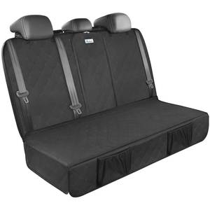lot 5337 image: ALLANSING Upgraded 900D Heavy Duty Dog Back Bench Seat Cover, Car Seat Protector, Seatbelt and Armrest Compatible, Waterproof and NonSlip for Dogs and Kids, Fits Compact Cars and SUVs
