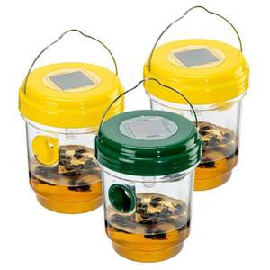lot 5380 image: A3pc Wasp Traps Outdoor Hanging