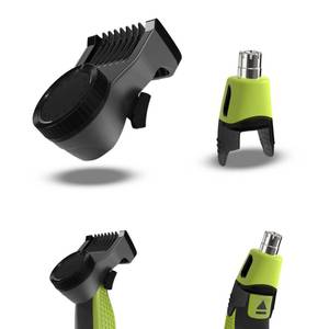 lot 6024 image: GORLENT 14-in-1 Adjustable Guards and Nose Trimmer Replacement Blade for One Shaver Blades QP series, Safe and Efficient Nose and Facial Detail Trimming