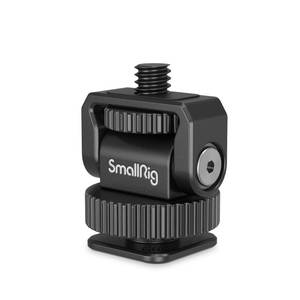 lot 6030 image: SmallRig 14in Mini Ball Head Cold Shoe Mount Adapter with 14in-20 Thread for Camera Phone Cage LED Video Light-3577