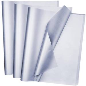 lot 6057 image: Jkopsnr 100 Sheets Silver Tissue Paper 20x12 Inches Tissue Paper for Gift Bags Wrapping Tissue Paper Bulk for DIY Crafts Birthday Baby Shower Festival Holidays Decorative