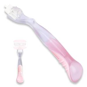 lot 6078 image: Replacement Handle Compatible with Gillette Venus, Comfort Glide Razor Handle Non-slip Ergonomic Handles for Women (Pink)