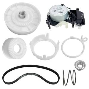 lot 6089 image: W10913953 50SM21-1-221B W11481722 Washer Shift Actuator W10721967 Washer Pulley Clutch Kit and W10006384 Washer Drive Belt Replacement for Whirlpool Kenmore Maytag Washers Replaces PS10057144 W10006354
