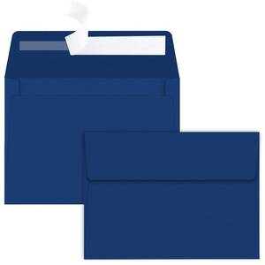 lot 6137 image: YINUOYOUJIA 50 Packs of A7 envelopes for invitation, 5x7 envelopes for Cards-Self Seal, Square Flap, Great for Wedding, Baby Shower, Mailing, Birthday Party (navy blue)