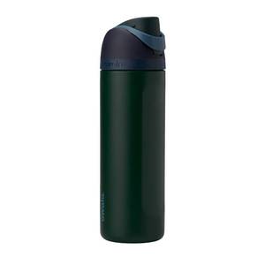 lot 6147 image: Owala FreeSip Insulated Stainless Steel Water Bottle with Straw, BPA-Free Sports Water Bottle, Great for Travel, 24 Oz, Lost Signal