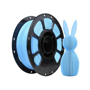 lot 6203 image: iBOSS PLA Plus Matte 3D Printer Filament 1.75mm, Matte PLA 1kg Cardboard Spool (2.2lbs), Dimensional Accuracy - 0.02 mm for Most FDM 3D Printers(Matte Blue)