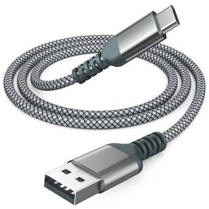 lot 6205 image: USB to USB C Cable, Car Carplay Cable, Fast Charging Type C Cable for iPhone 1616 Pro Max 15 Pro 15 Plus, iPad, Samsung Galaxy, and Other Type-C Devices (1, Gray, 4Ft)