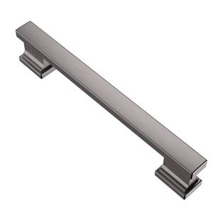 lot 6213 image: Alzassbg 10 Pack Brushed Black Nickel Cabinet Pulls, 5 Inch(128mm) Hole Centers Kitchen Cabinet Handles for Cabinets and Drawers AL3061BBN