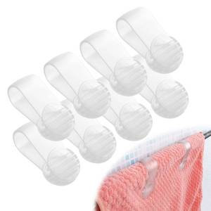 lot 6260 image: Hipruict Kitchen Towel Clips - 8 Piece Set, No More Paper Towels on the Ground, Suitable for Oven, Dishwasher, Stove