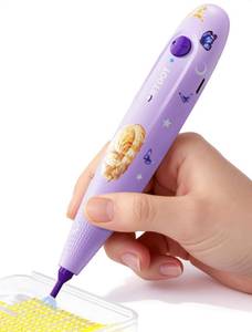 lot 12189 image: ARTDOT Wireless Vacuum Pen for Diamond Art Kit for Adults, Long-Lasting Electric Pen for Diamond Painting Accessories and Tools