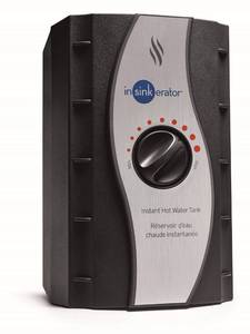 lot 13811 image: InSinkErator Instant Hot Water Tank, 23 Gallon Stainless Steel Tank, HWT-00