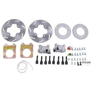 lot 13828 image: HOLDWELL Front Disc Brake Conversion Kit Compatible with Honda Foreman 400450 4x4 Rancher 350 4x4 Rubicon 500 4x4 Rincon 650 4x4 All Years Fourtrax 300 4x4 1992-1999
