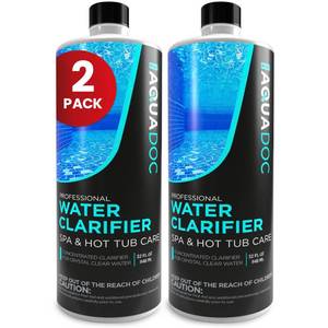 lot 14000 image: MAV AquaDoc Spa Clarifier and Hot Tub Clarifier for Fast Acting Cloudy Water Treatment - The Spa Clarifier Hot Tub Owners Love - 32 oz (2-Pack)