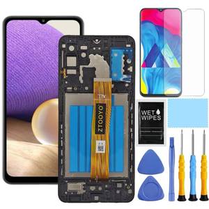 lot 14002 image: for Samsung A32 5G Screen Replacement kit for Samsung Galaxy A32 LCD Display with Frame S326dl A326u A326b A326a A326w Touch Screen Digitizer Assembly with Tools 6.5 inch (Not A32 4G)