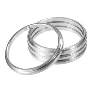 lot 14013 image: X AUTOHAUX 4pcs OD 82mm to ID 71.6mm Aluminum Alloy Car Hub Centric Rings Wheel Bore Center Spacer