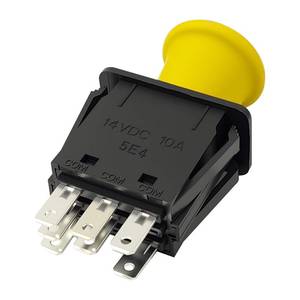 lot 14031 image: 725-04174 Mower Clutch PTO Switch, 7 Terminals, Upgrade Blade Clutch Switch Fit for CubCadetMTDDeltaToroTroy-BiltMustang ColtMustang RZT, Replace 725-1716, 925-1716