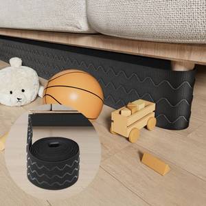 lot 14494 image: Babenest 156in x 3in Under Couch Blocker, Adjustable Long Elastic Sofa Blocker to Prevent Kids, Pet, Toys, Strap Barrier Couch Guards for Bottom Standard Sofa, Bed and Furniture
