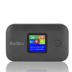 lot 18173 image: 4G LTE Portable Router, Mobile Hotspot with SIM Card Slot, Supports 8-10 Users Stable 3000mAh Battery, Made of Premium ABS for Home, Office, Traveling (European Version)