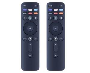 lot 18179 image: 2 Packs Universal Vizio Remote XRT260 No Voice Fit for All VIZIO Smart TV Smartcast 4K P-Series V-Series D-Series M-Series XRT136 XRT140 with Hbomax,Netflix,PrimeVideo,Plutotv,iHeartRadio,Crackle