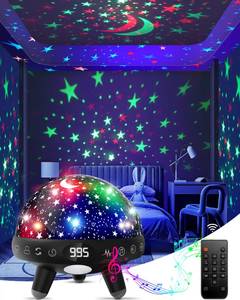 lot 18196 image: YACHANCE Kids Night Light Projector with Music.Baby Night Light Star Projector with Remote and Timer.Baby Sensory Lights Toys for Kids.Sound Machine Baby with 29 Soothing Sound for Sleeping.