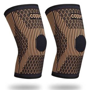 lot 20074 image: SHENGYADE Knee Brace for Women and Men1 Pair, Copper Knee Braces for Knee Pain and Support, Copper Ions Fiber Compression Knee Sleeve for Running, Meniscus Tear, ACL, Joint Pain Relief (2, Medium)