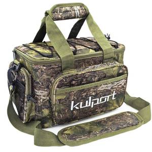 lot 20105 image: Tackle Bag for Freshwater or Saltwater Fishing - Non-Slip Shoulder Strap and Suitable for 370036003500 Tackle Box - Large