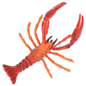 lot 20496 image: Beavorty 1Pcs Artificial Simulation Lobster Educational Fishing Lobster Plastic Lobster Model Soft Seafood Sea Creature Ornament for Photo Props Party Decor