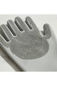 lot 2092 image: Gray rubber gloves no size