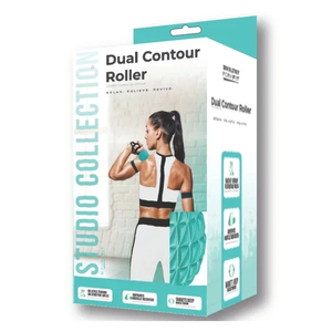 lot 14081 image: FormFit Studio Collection Dual Contour Roller Massage Ball