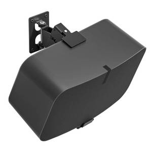 lot 2192 image: Yibracki Heavy Duty Speaker Wall Mount for Sonos 5 & Sonos Play 5 Wall Mount - Tilt & Swivel Adjustable Speaker Mounts for Sonos 5 & Five, Play 5 Gen 2 Wall Mounting Bracket, Black