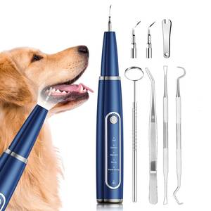 lot 2213 image: Ni-SHEN Dog Plaque Remover for Teeth,Pet Ultrasonic Tooth Cleaner,Teeth Cleaning Kit -Tartar Remover for Teeth Stains for Dogs and Cats (Blue)