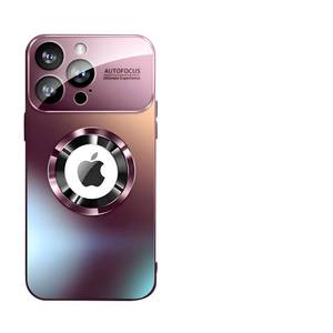 lot 4070 image: Doulings Magnetic Design for iPhone 16 Pro Max Case,Compatible with MagSafeMilitary Grade Drop Protection Camera Lens Protector Cover Logo View Dust-Proof Matte Shockproof Protective Cover,Wine Red