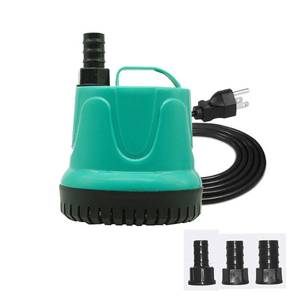 lot 4081 image: Upettools Submersible Water Pump, Ultra Silence Circulation Multifunctional Water Pump with Handle For Pond, Aquarium, Hydroponics, Fish Tank Fountain with 4.6ft (1.4M) Power Cord(220GPH,25W) Green
