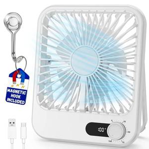 lot 4102 image: Portable Travel Fan for Cruise Approved, Cruise Essentials 2026 Rechargeable Fan100 Speed Wind Adjustable, Small Travel Essentials for Hotel Beside Sleeping Cruise Ship Essentials Cruise Must Haves