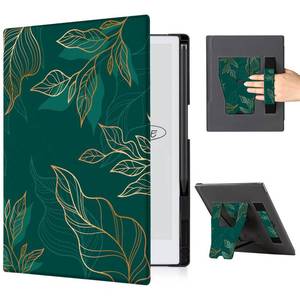 lot 4153 image: CoBak Case for Remarkable 2 Paper Tablet with Two Viewing Angles- Lightweight and Hard Back Shell Protective Book Folio Cover with Built-in Pen Holder - for 10.3 2020 Released (with Stand Green)