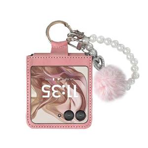 lot 4197 image: for Motorola Razr 202420252026 Case with Hinge Protection & Chain, Cute Pink Razr 20242025 Phone Case for Women Girls, Full Protection Anti-Scratch Flip Case for Moto Razr 202420252026
