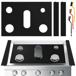 lot 5393 image: Stove Cover Gas Stove Top Burner Covers Protectors for Samsung Gas Range Stove Mat Protector Reusable,Oven Liners Mat,Non-Stick Washable Keep Stove Clean Stove Guard