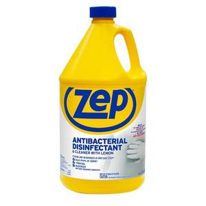 lot 5401 image: Zep Commercial 1041688 Antibacterial Disinfectant Cleaner with lemon , 1 gal Bottle (B0044UGM1S)