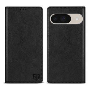 lot 6268 image: ZZXX for Google Pixel 1010 Pro Wallet Case with RFID Blocking Card Slot Stand Strong Magnetic Leather Flip Fold Protective Phone Case for Google Pixel 1010 Pro Case Wallet(Black-6.3 inch)
