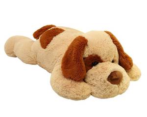 lot 11212 image: YESGIRL 26.8 inch 5 lbs Dog Weighted Stuffed Animals, Large Weighted Plush Animal, Cute Plush Toy Pillow, Gifts for Adults, Kids, Boys and Girls