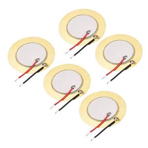 lot 12270 image: uxcell 5 Pcs Piezo Discs 35mm Acoustic Pickup Transducer Microphone Trigger Buzzer Drum Guitar
