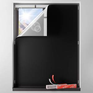 lot 12328 image: Sumobaby Blackout Curtains for Bedroom Portable 42x60,No Drill Black Out Shades with Upgraded Hook&Loop Tapes,100% Blackout Window Cover,Thermal Insulated Blinds for Bedroom,Nursery(1 Panel,Black)
