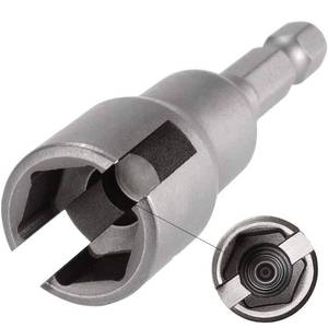 lot 12330 image: PAGOW Power Wing Nut Driver Set, Wing Nut Drill Bit Socket Wrench Tool Set, 14 Hex Shank for Panel Nuts, Screws Eye, C Hook Bolt, Q-Hanger